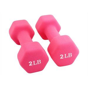 2 lbs NEOPRENE DUMBBELL SET